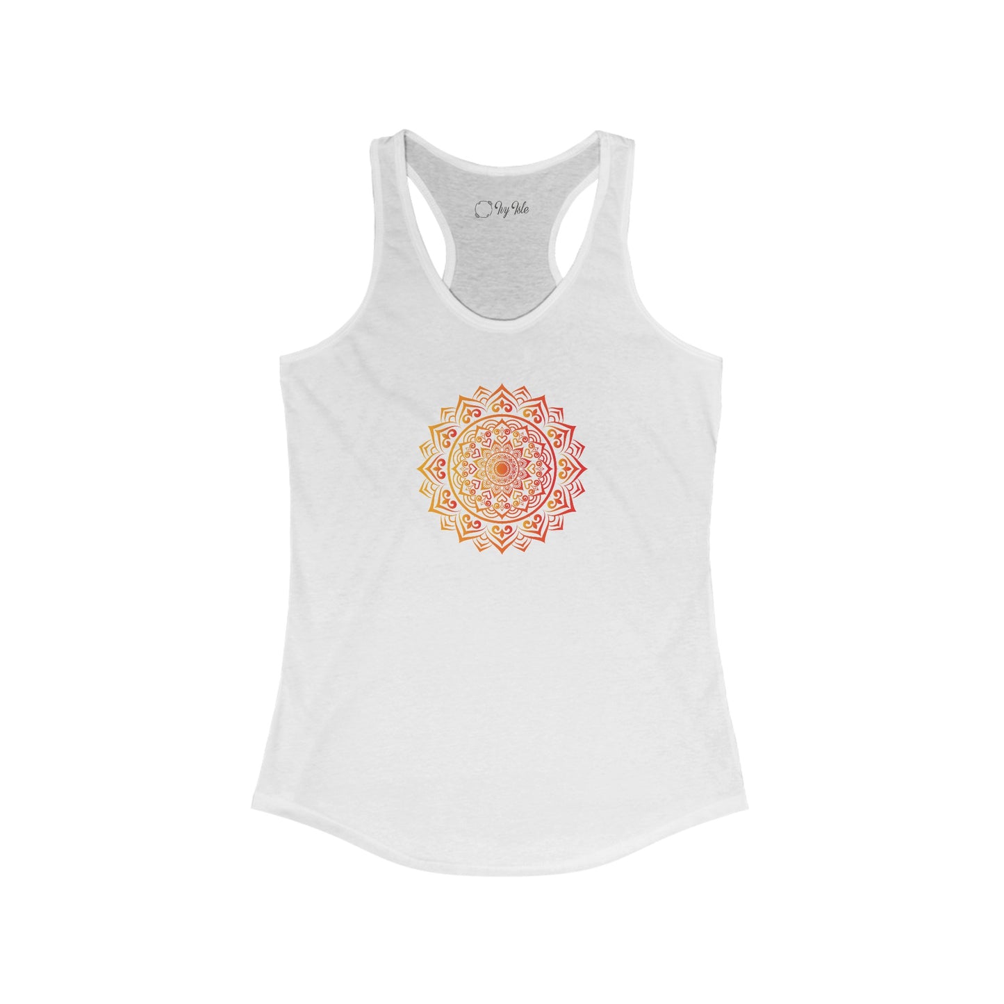 Colorful Mandala Racerback Tank (015)