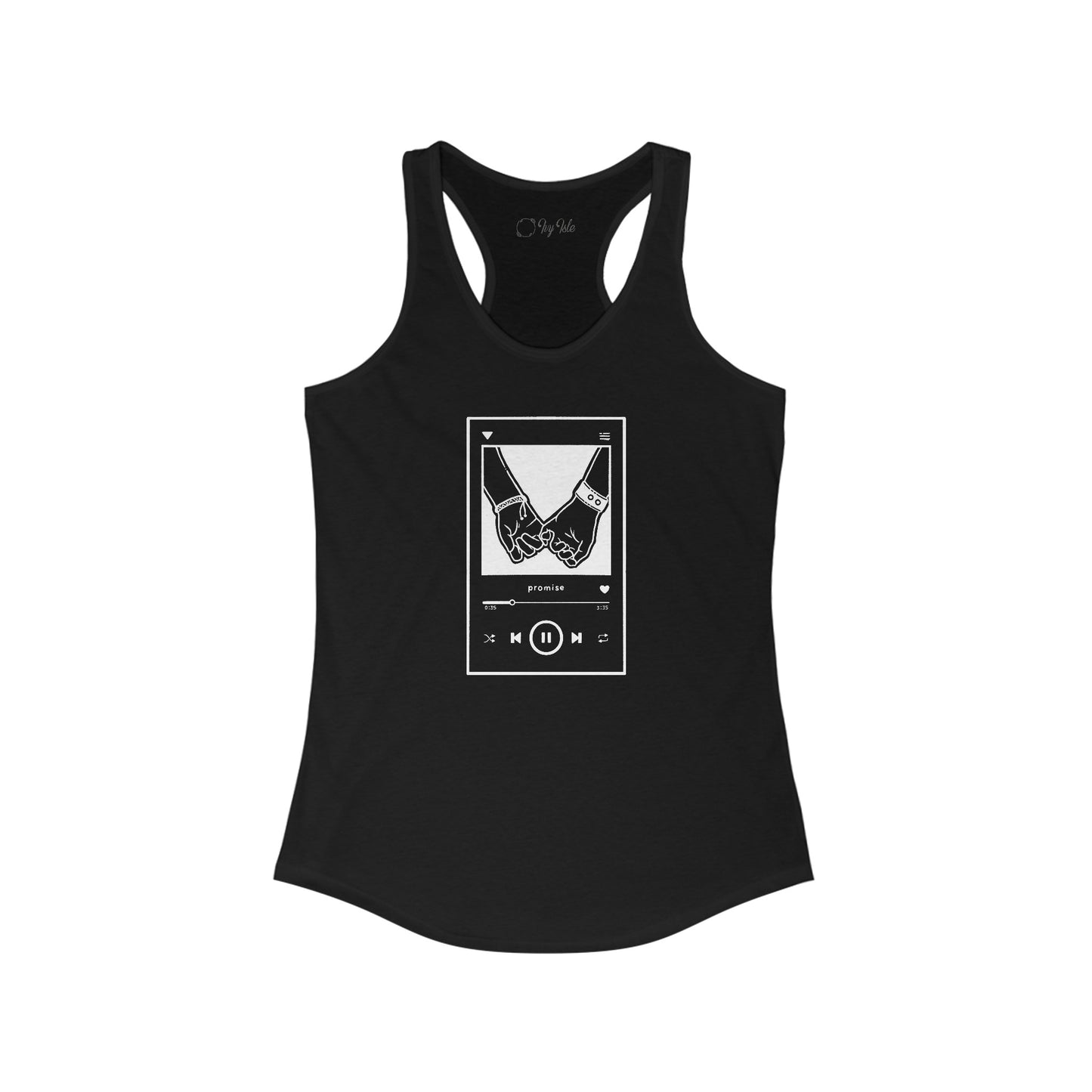 Media Player Racerback Tank