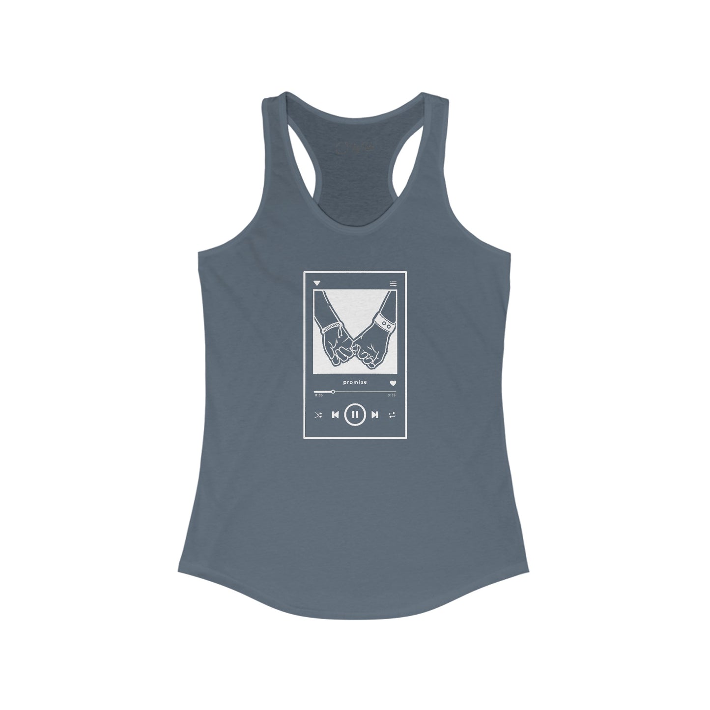 Media Player Racerback Tank