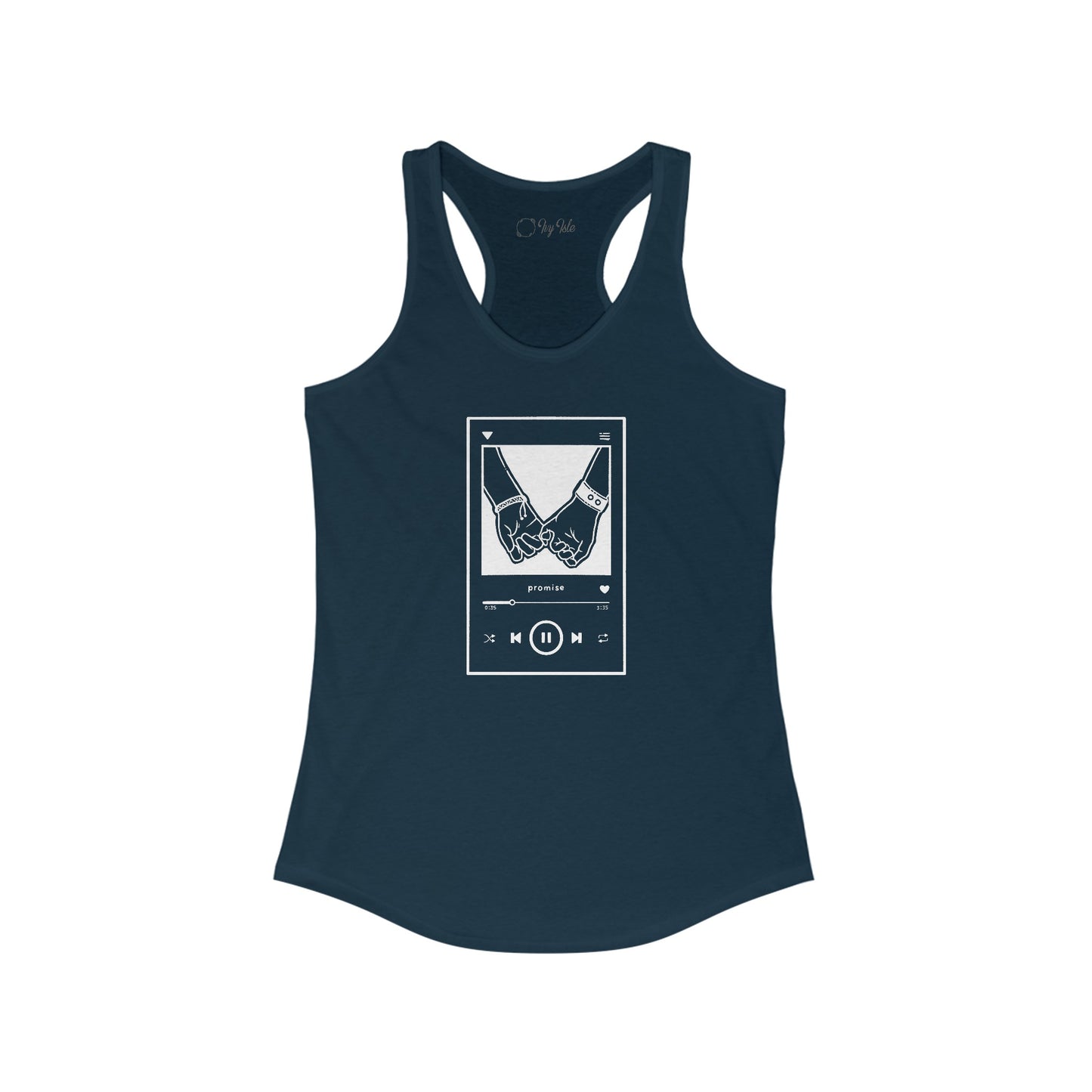 Media Player Racerback Tank