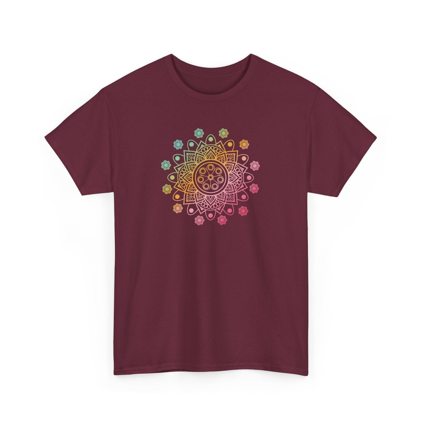 Colorful Mandala Short Sleeve Tee (039)