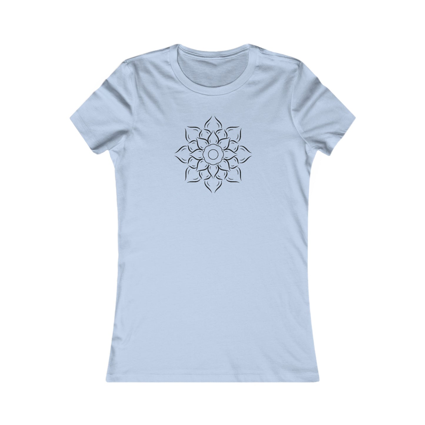 Mandala Fitted Tee (026)
