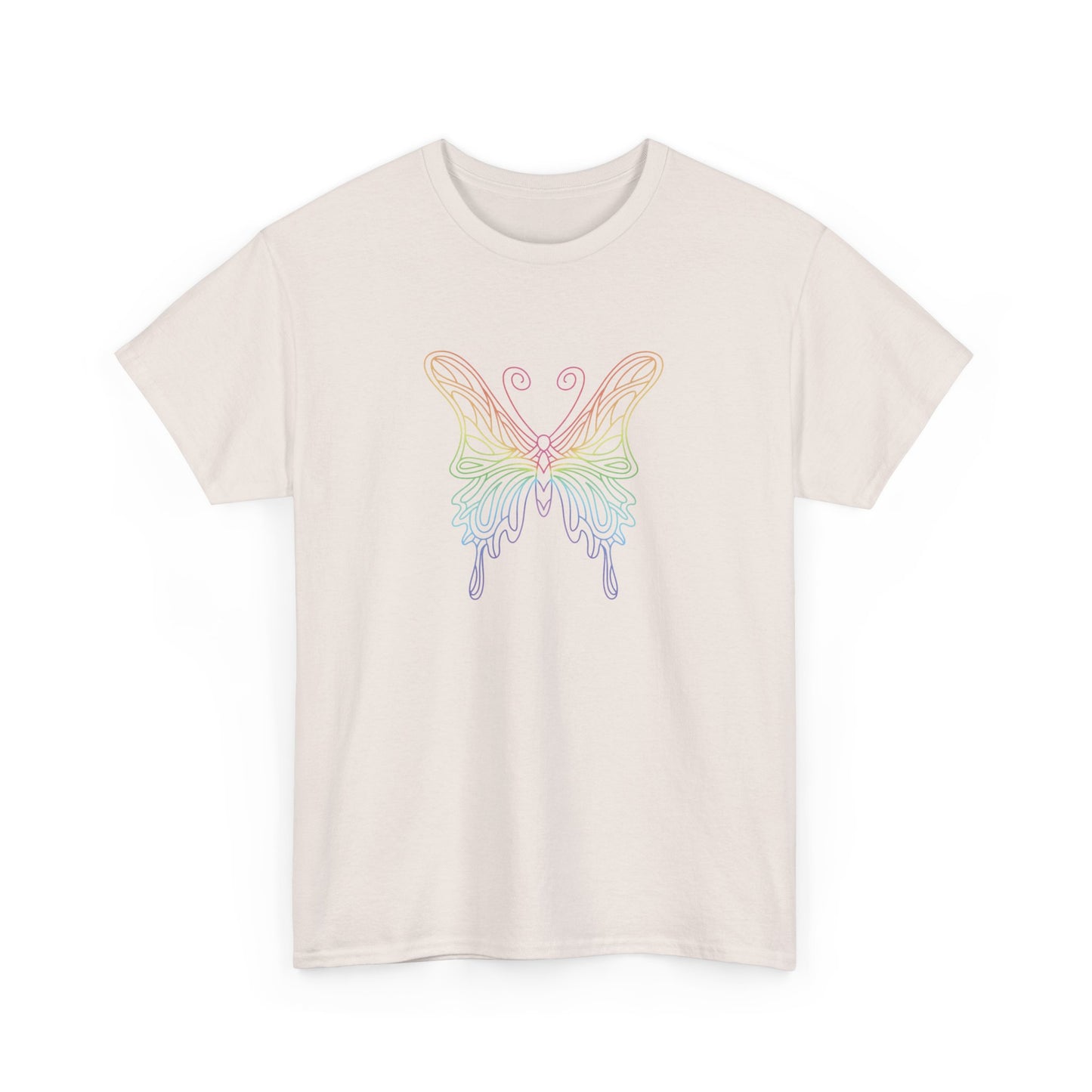 Colorful Pretty Butterfly Short Sleeve Tee