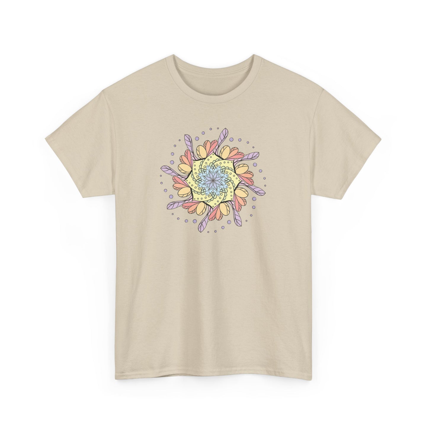 Colorful Mandala Short Sleeve Tee (032)