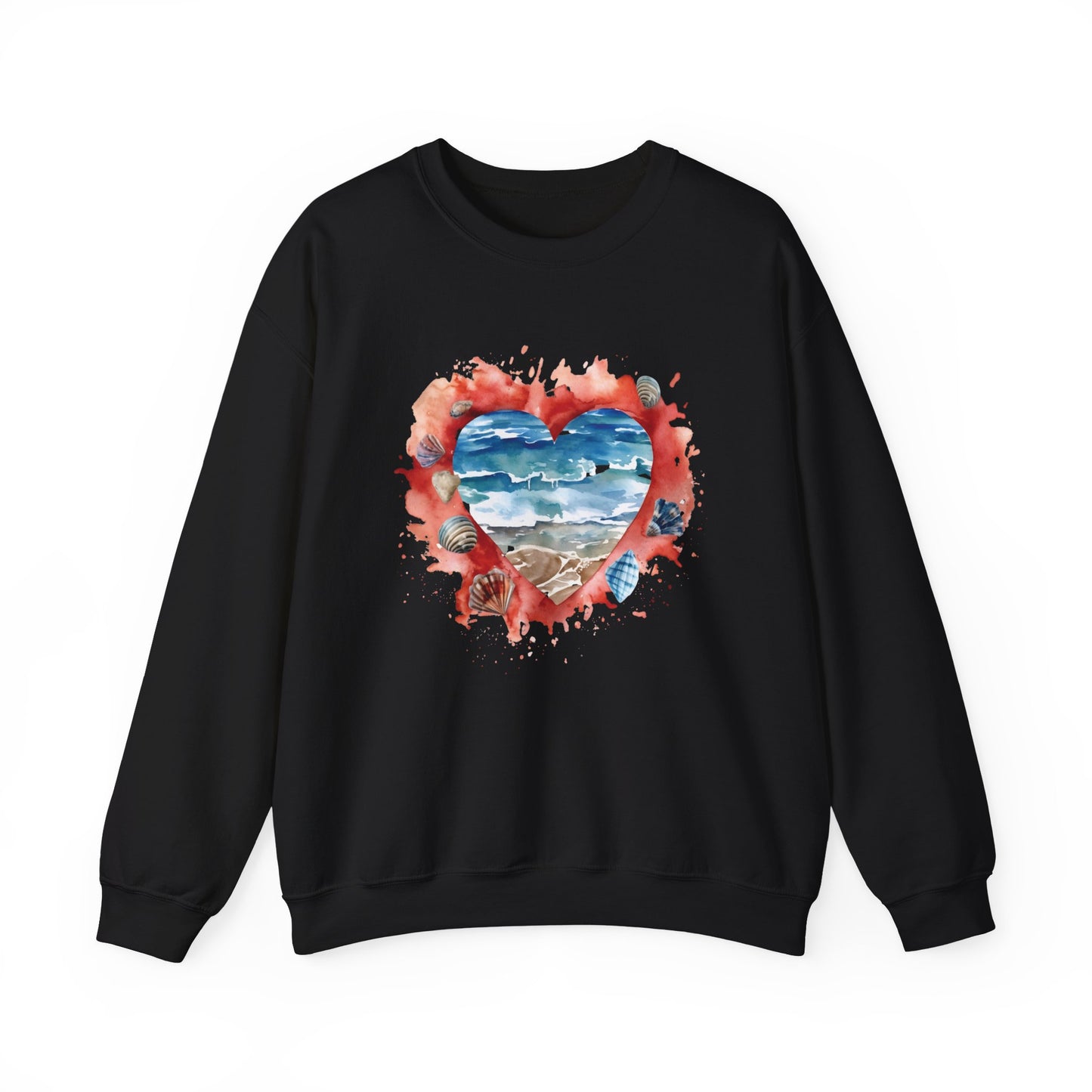 Ocean Heart Sweatshirt