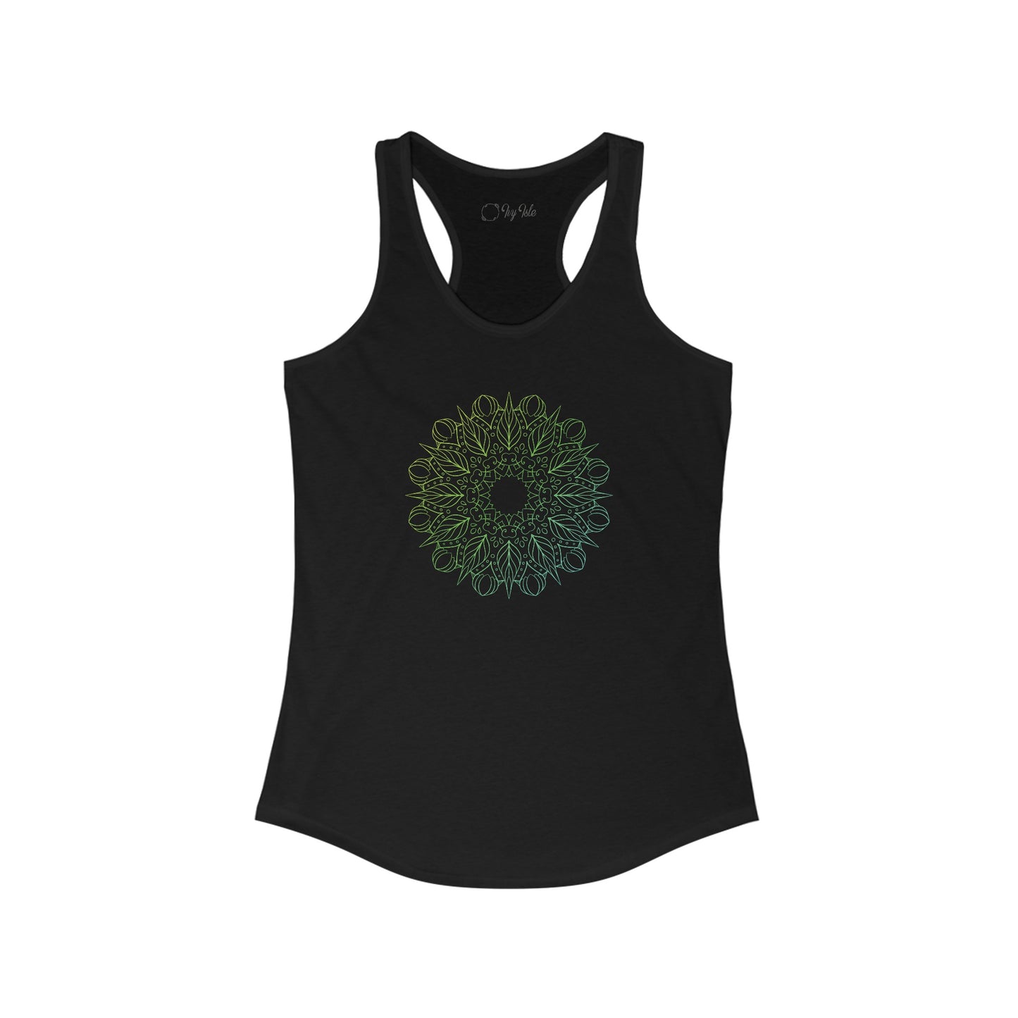 Colorful Mandala Racerback Tank (010)