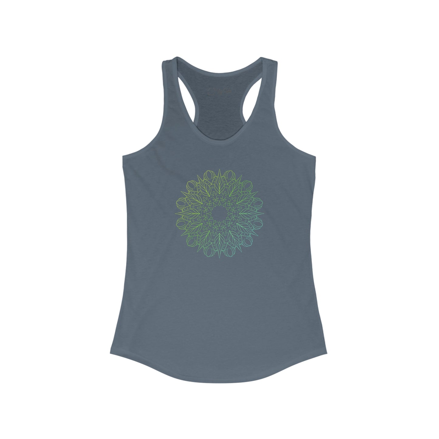Colorful Mandala Racerback Tank (010)