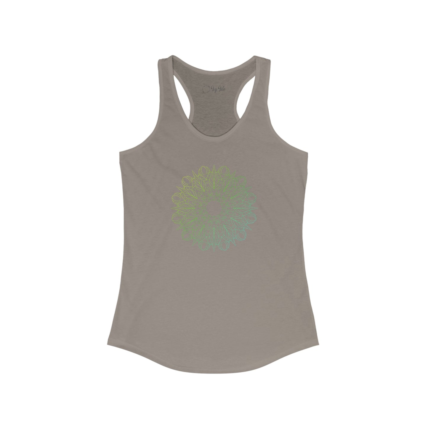 Colorful Mandala Racerback Tank (010)