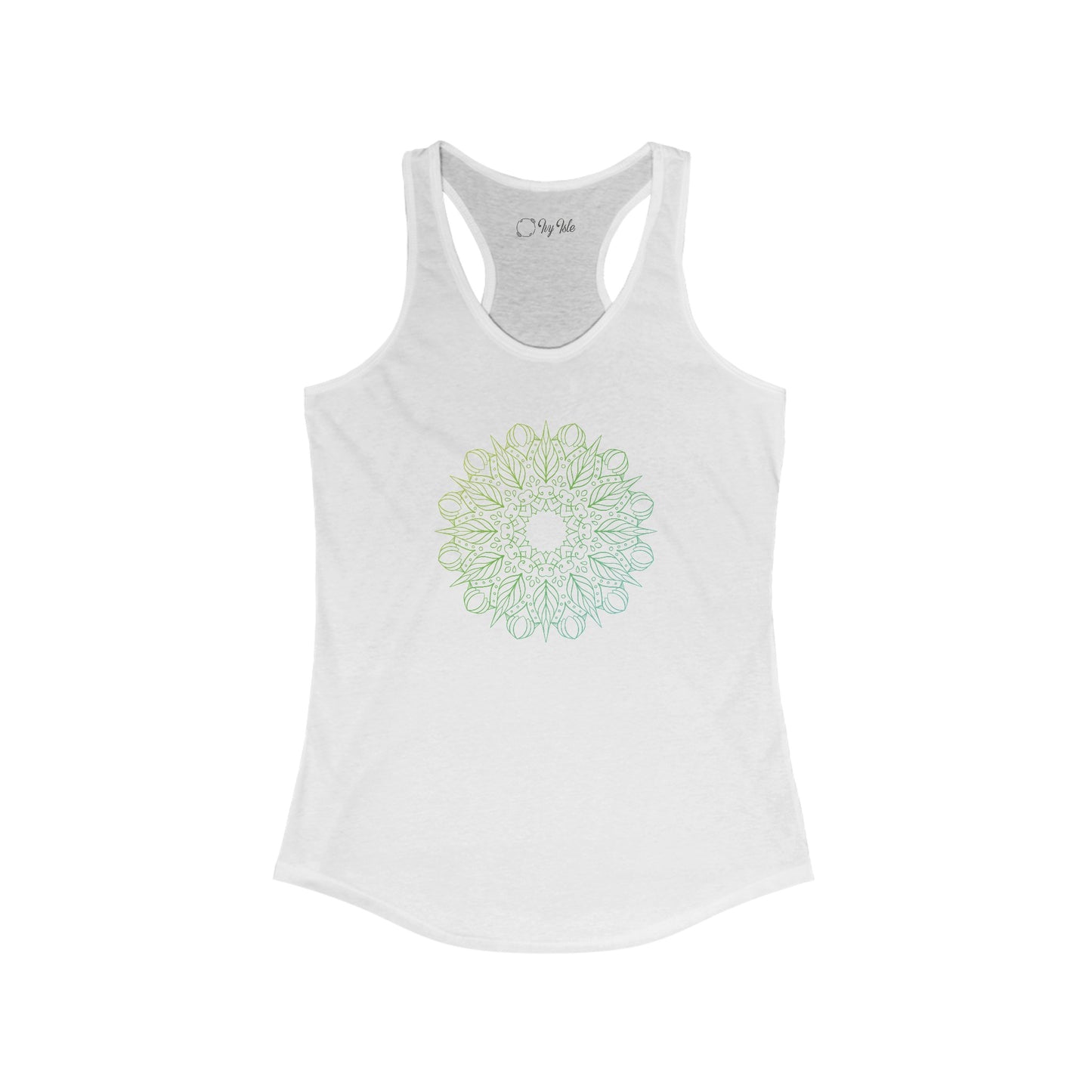 Colorful Mandala Racerback Tank (010)