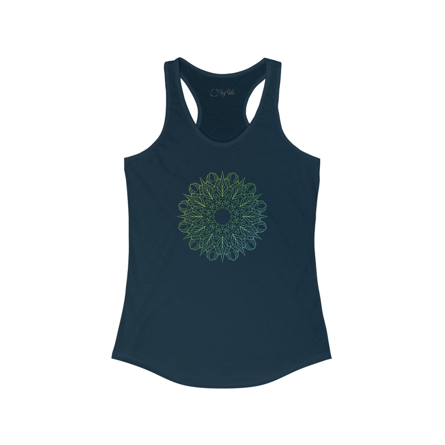 Colorful Mandala Racerback Tank (010)