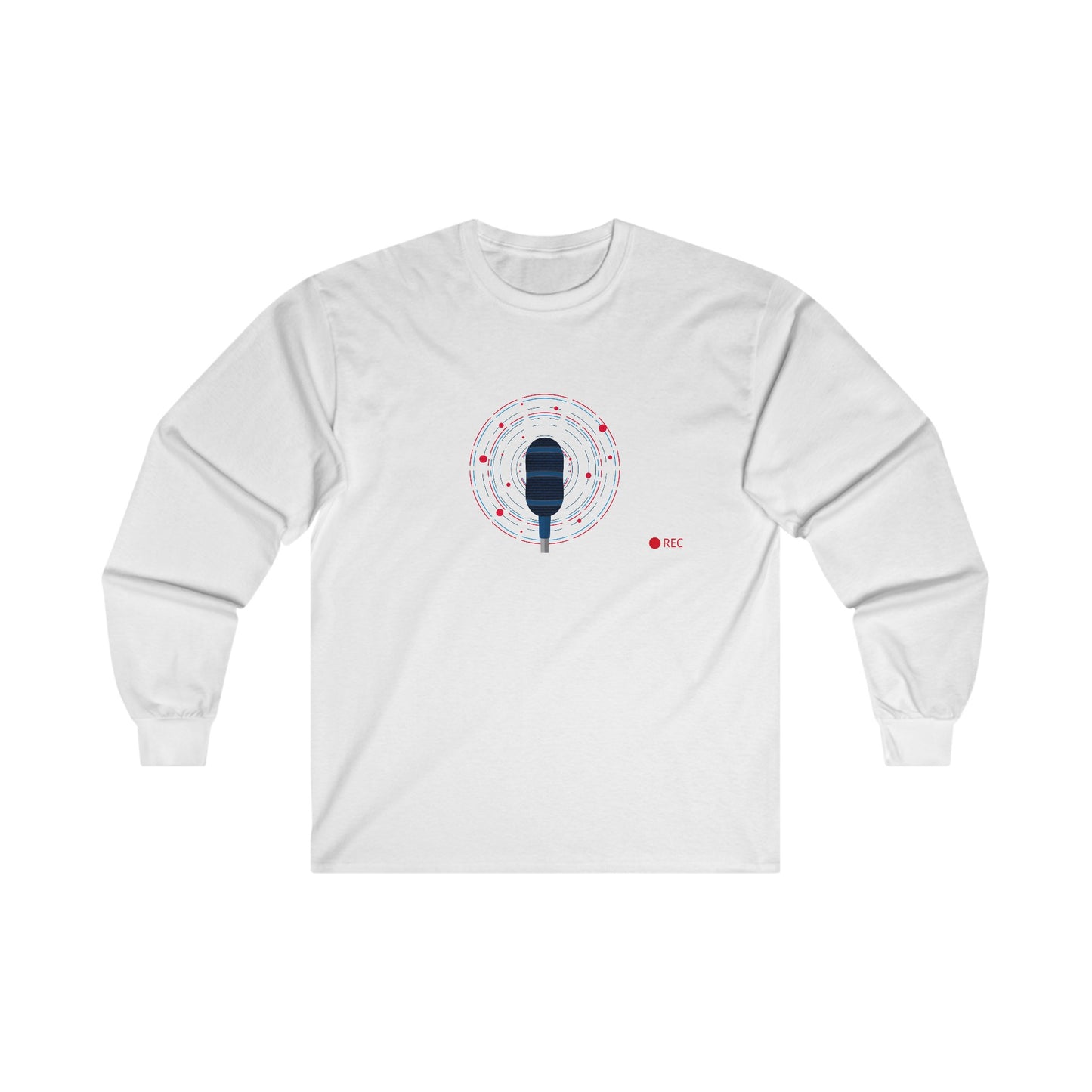 Microphone Long Sleeve Tee