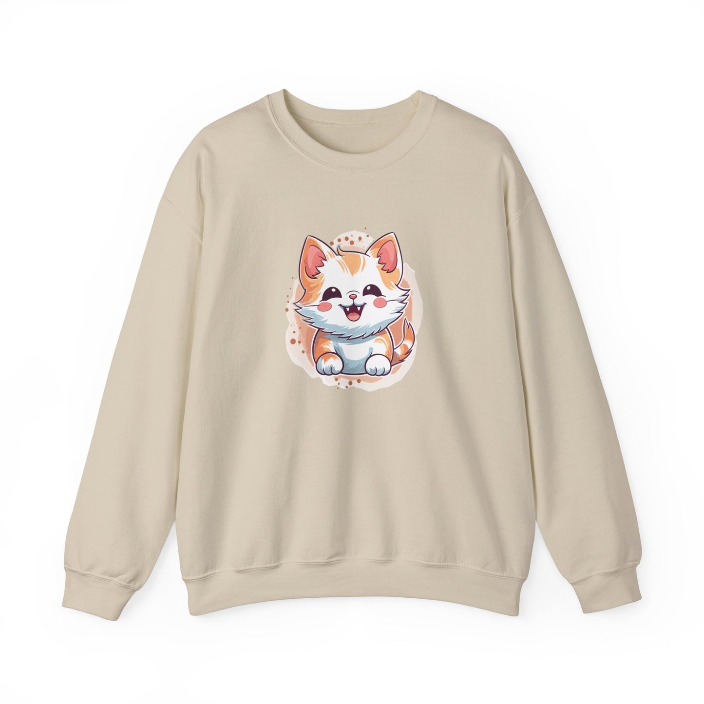 Cute Brown Cat Sweatshirt
