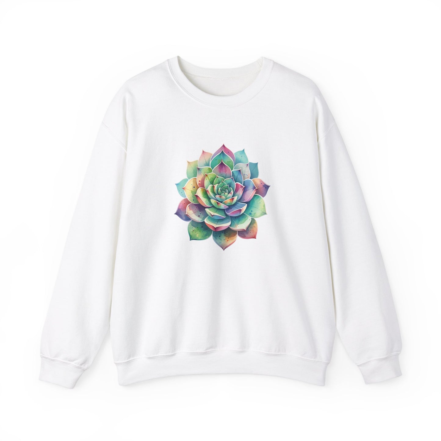 Colorful Succulent Sweatshirt