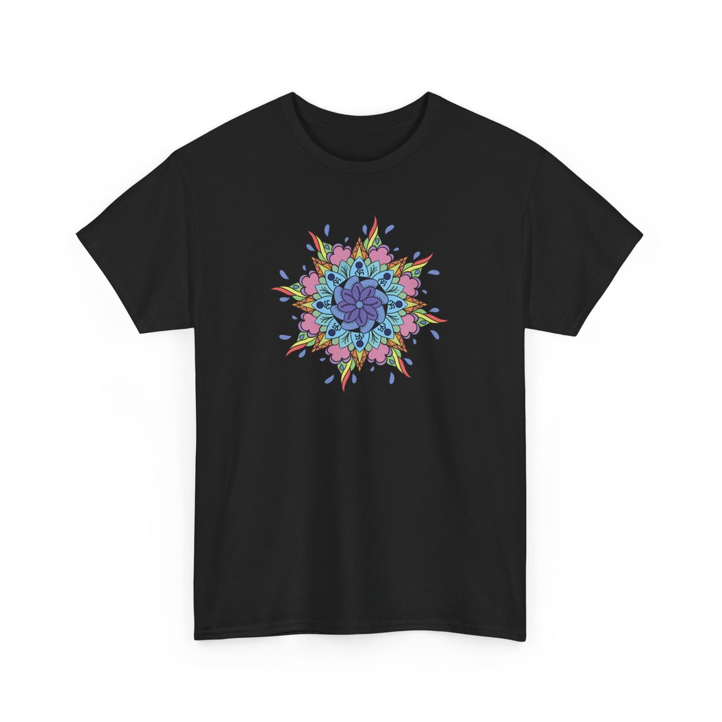 Colorful Mandala Short Sleeve Tee (030)