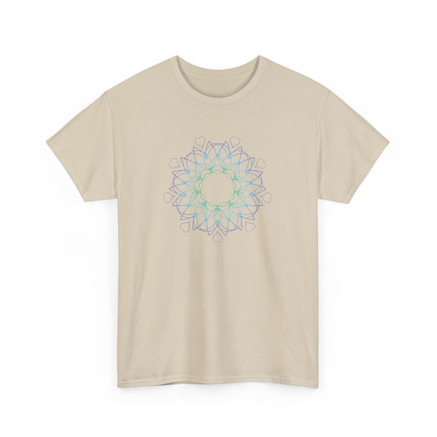 Colorful Mandala Short Sleeve Tee (007)
