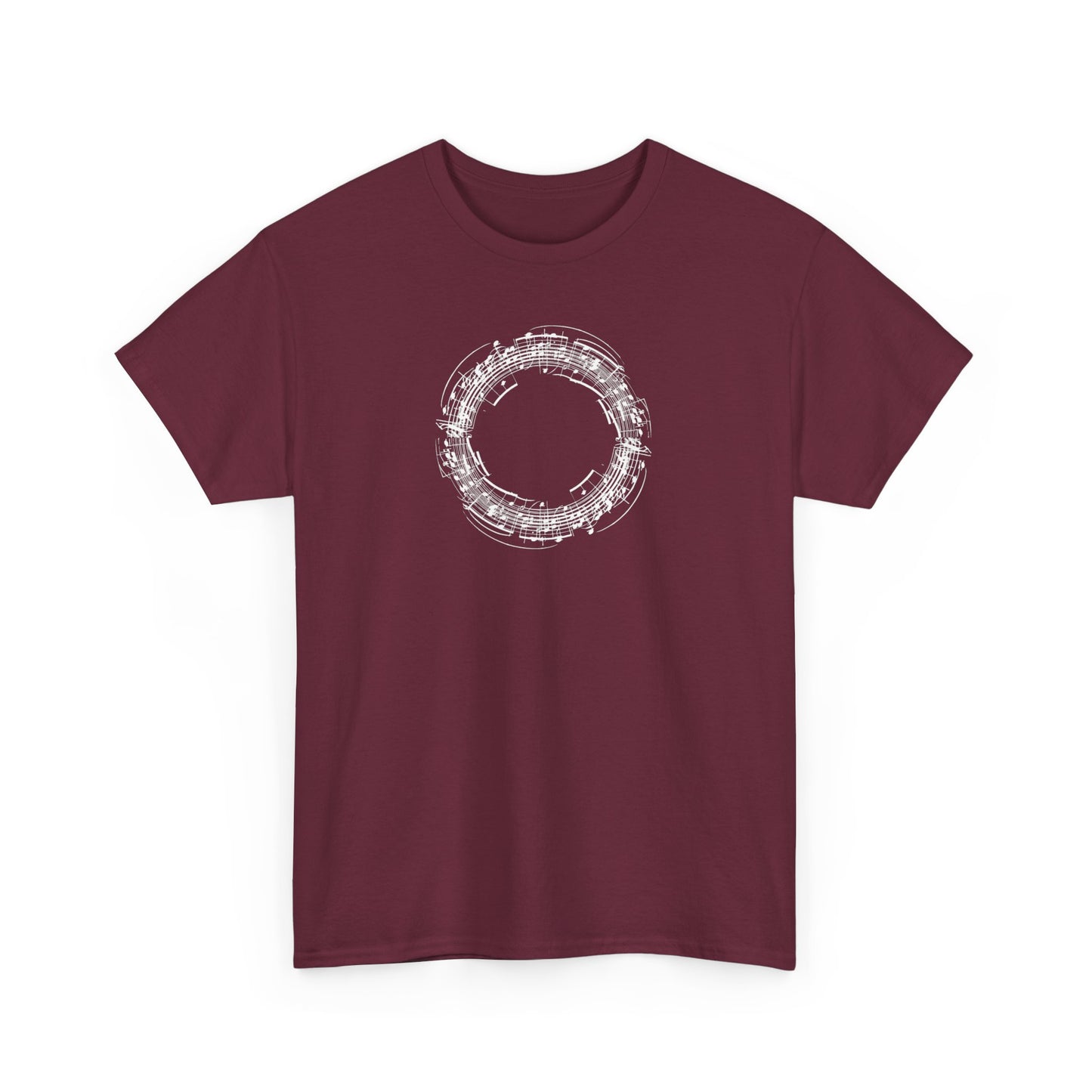 Music Note Circle Short Sleeve Tee