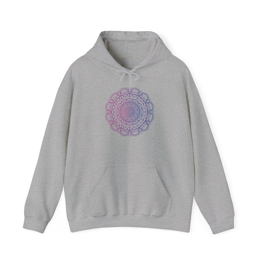 Colorful Lotus Hooded Sweatshirt (017)