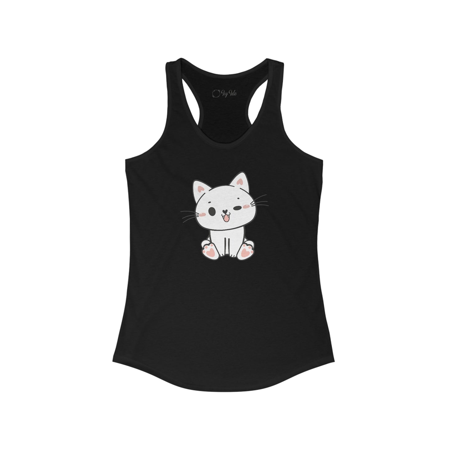 Cute Cat Racerback Tank