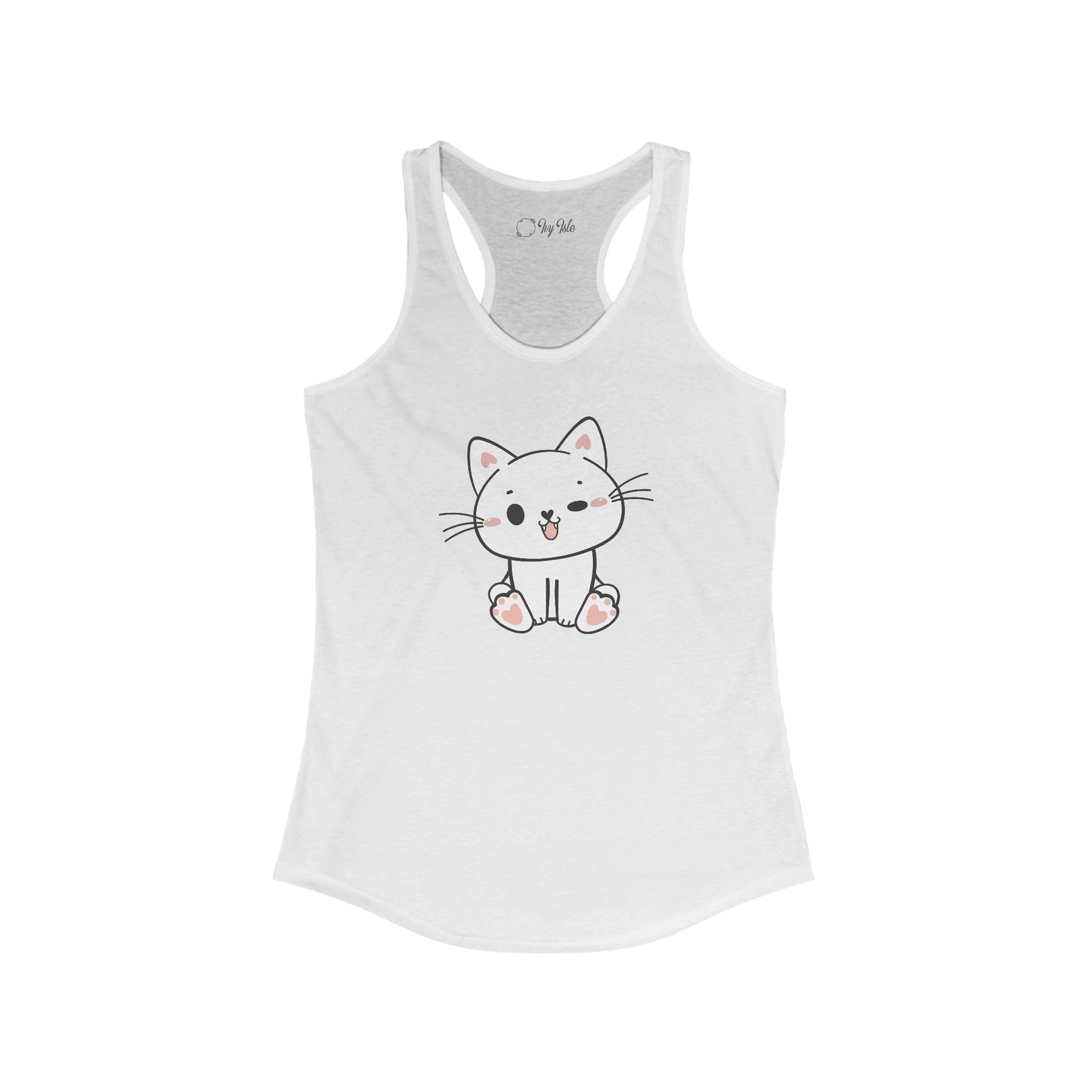 Cute Cat Racerback Tank