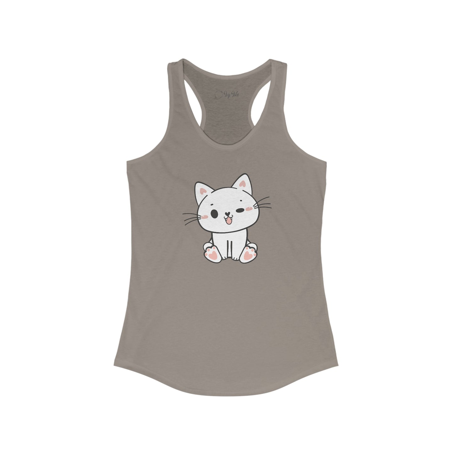 Cute Cat Racerback Tank