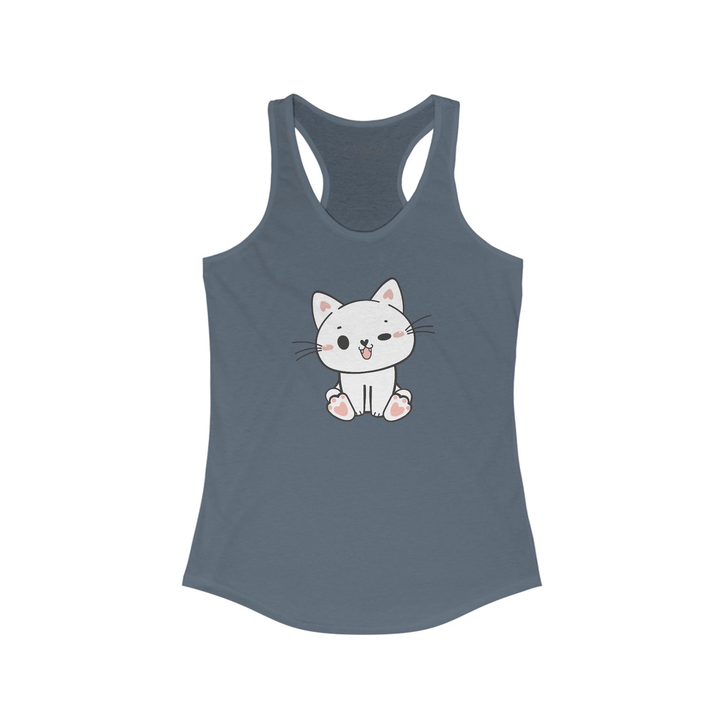 Cute Cat Racerback Tank