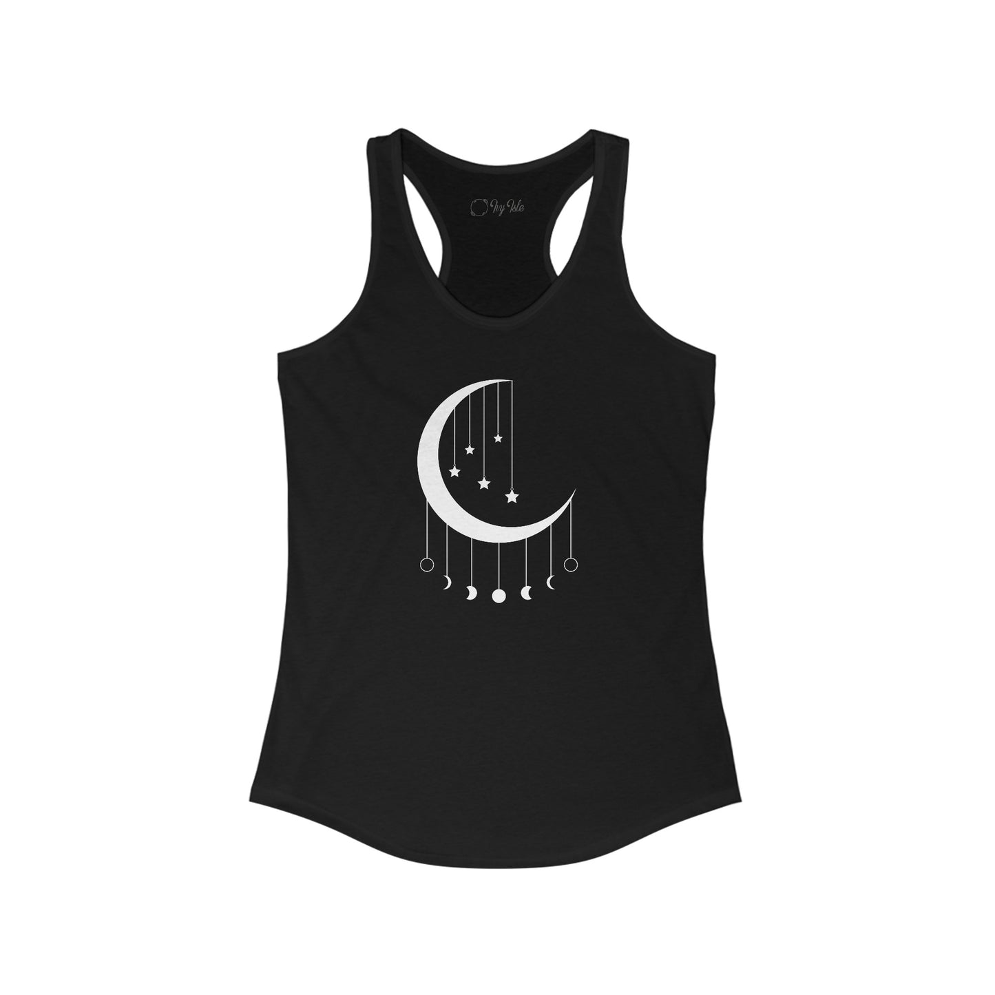 Hanging Moon Phases Racerback Tank
