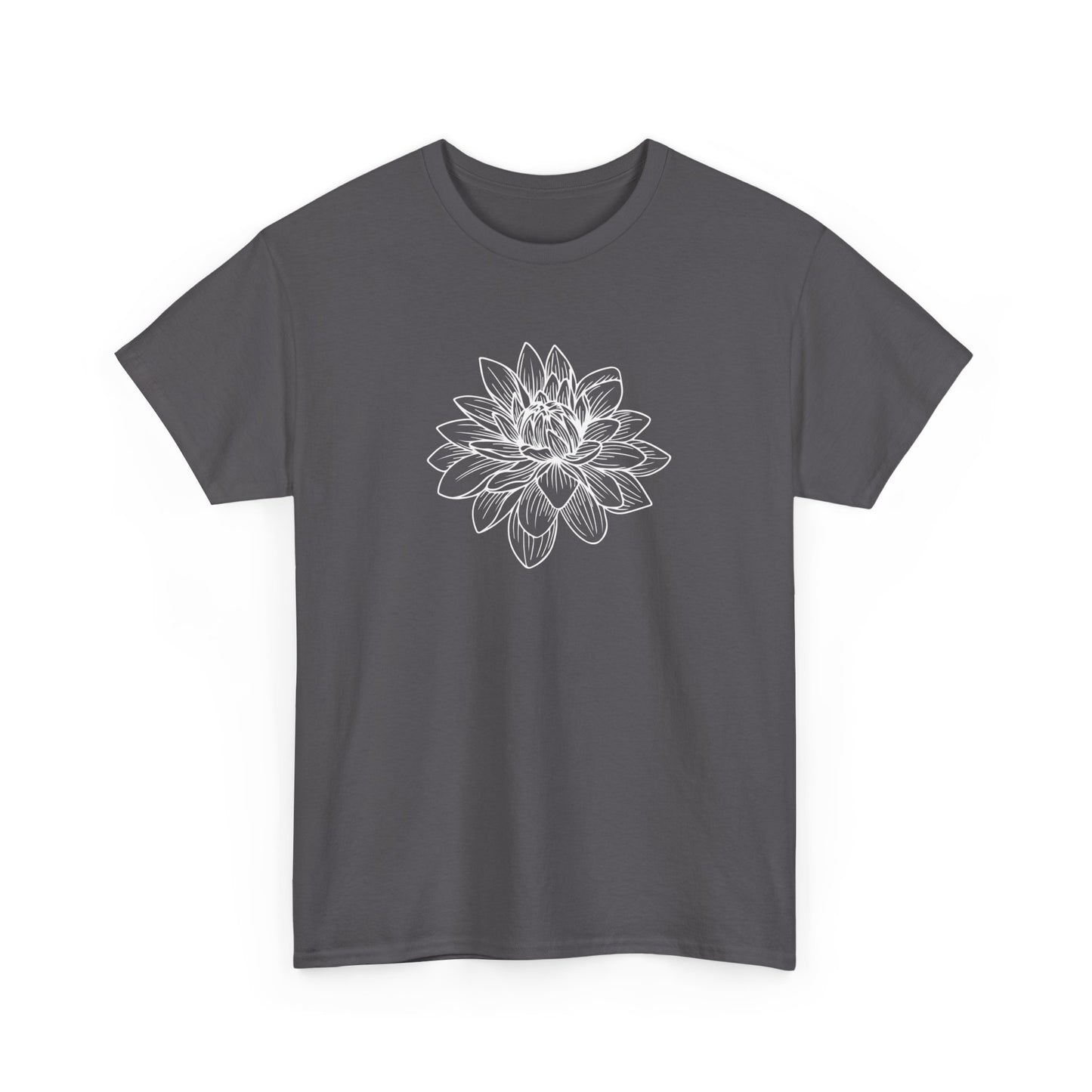 Lotus Outline Short Sleeve Tee