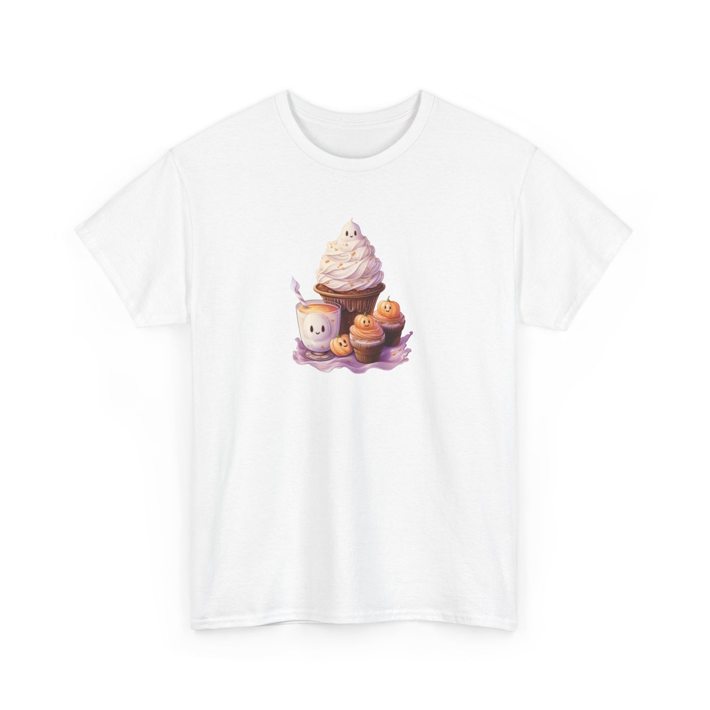 Cute Halloween Cupcakes Short Sleeve Tee