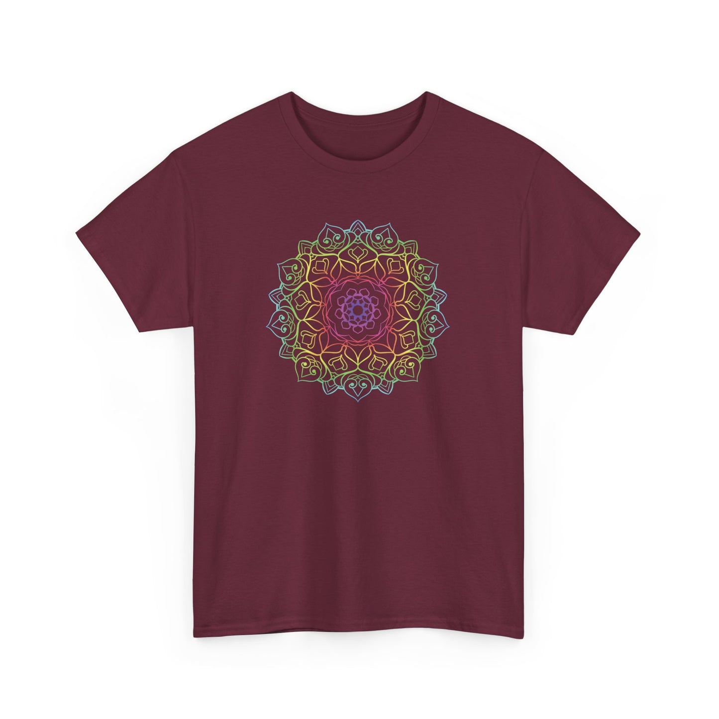 Colorful Mandala Short Sleeve Tee (001)