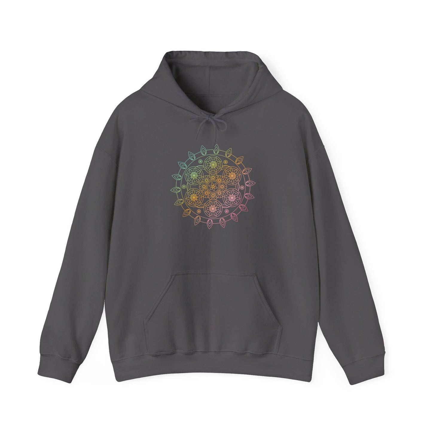 Colorful Mandala Hooded Sweatshirt (040)