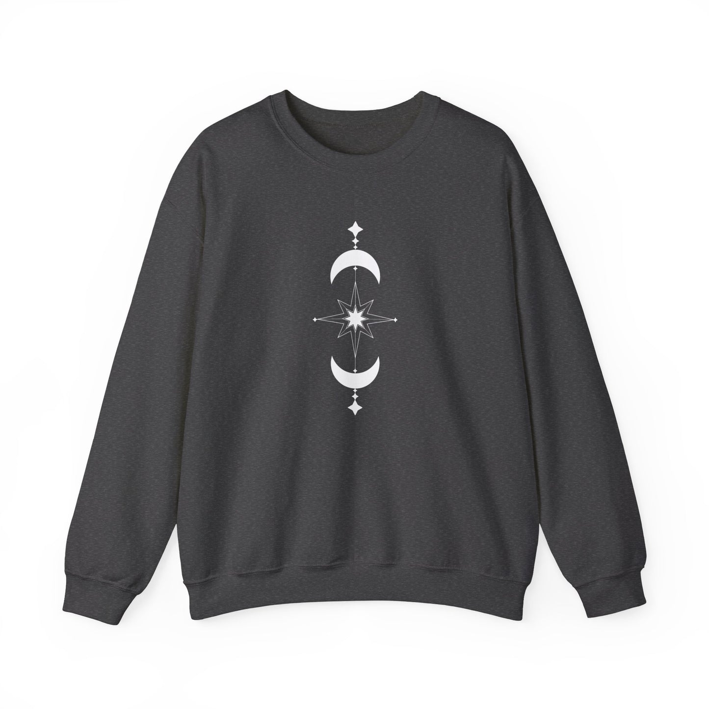 Linear Star and Moons Sweatshirt