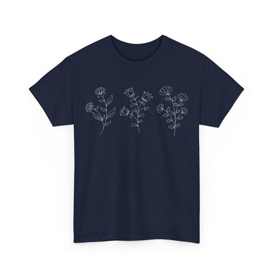 Flower Set Short Sleeve Tee