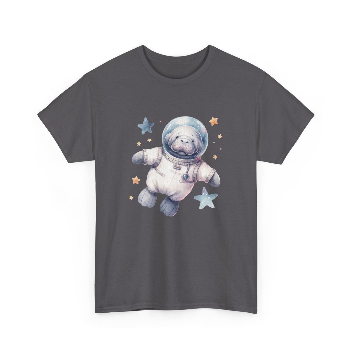 Manatee Astronaut Short Sleeve Tee