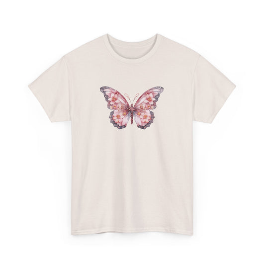 Floral Butterfly Short Sleeve Tee