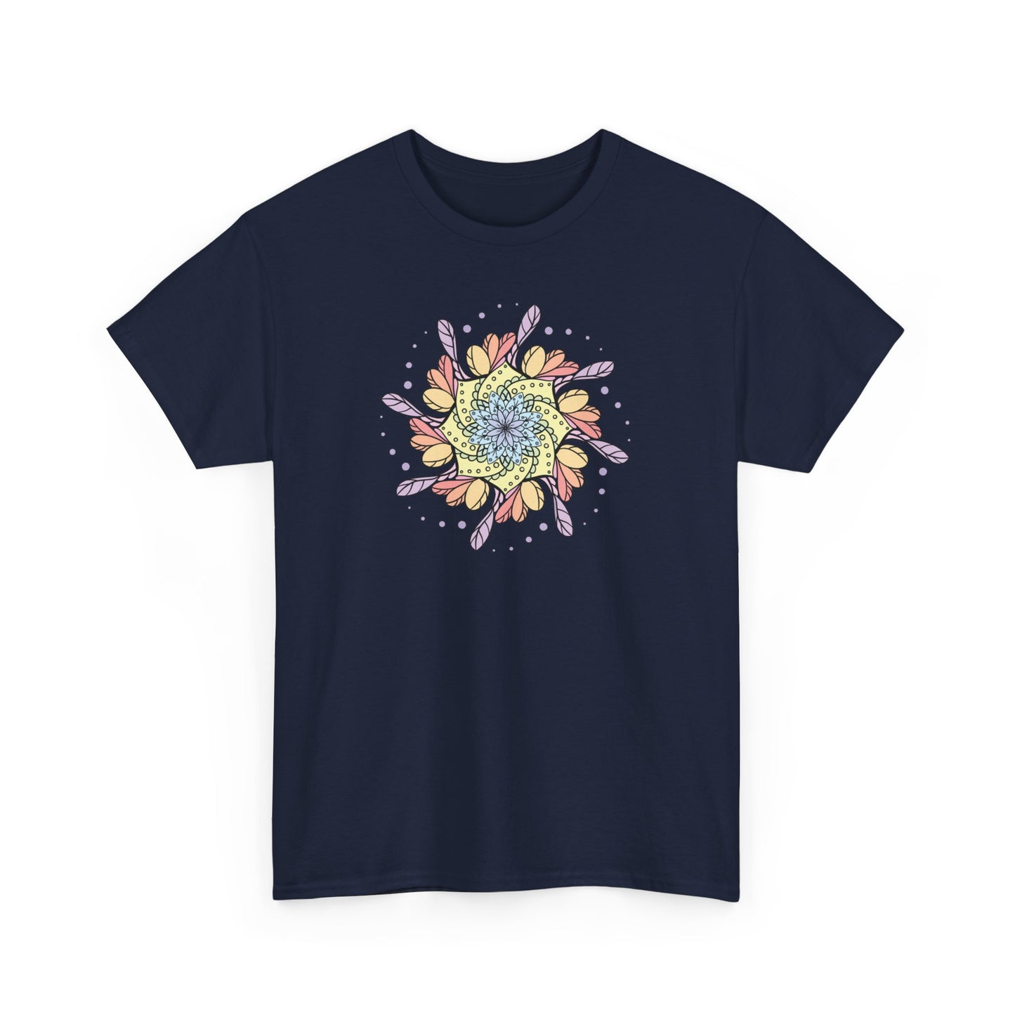 Colorful Mandala Short Sleeve Tee (032)