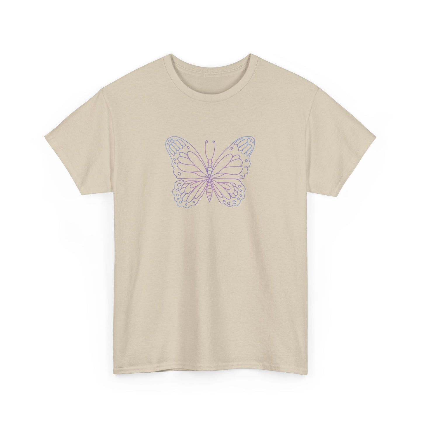 Colorful Butterfly Short Sleeve Tee
