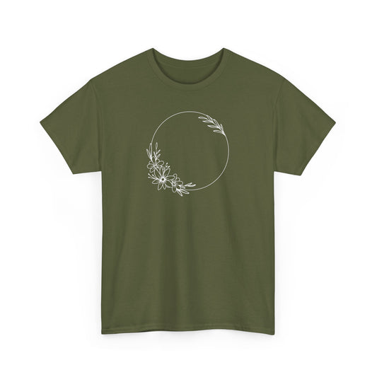 Flower Circle Short Sleeve Tee