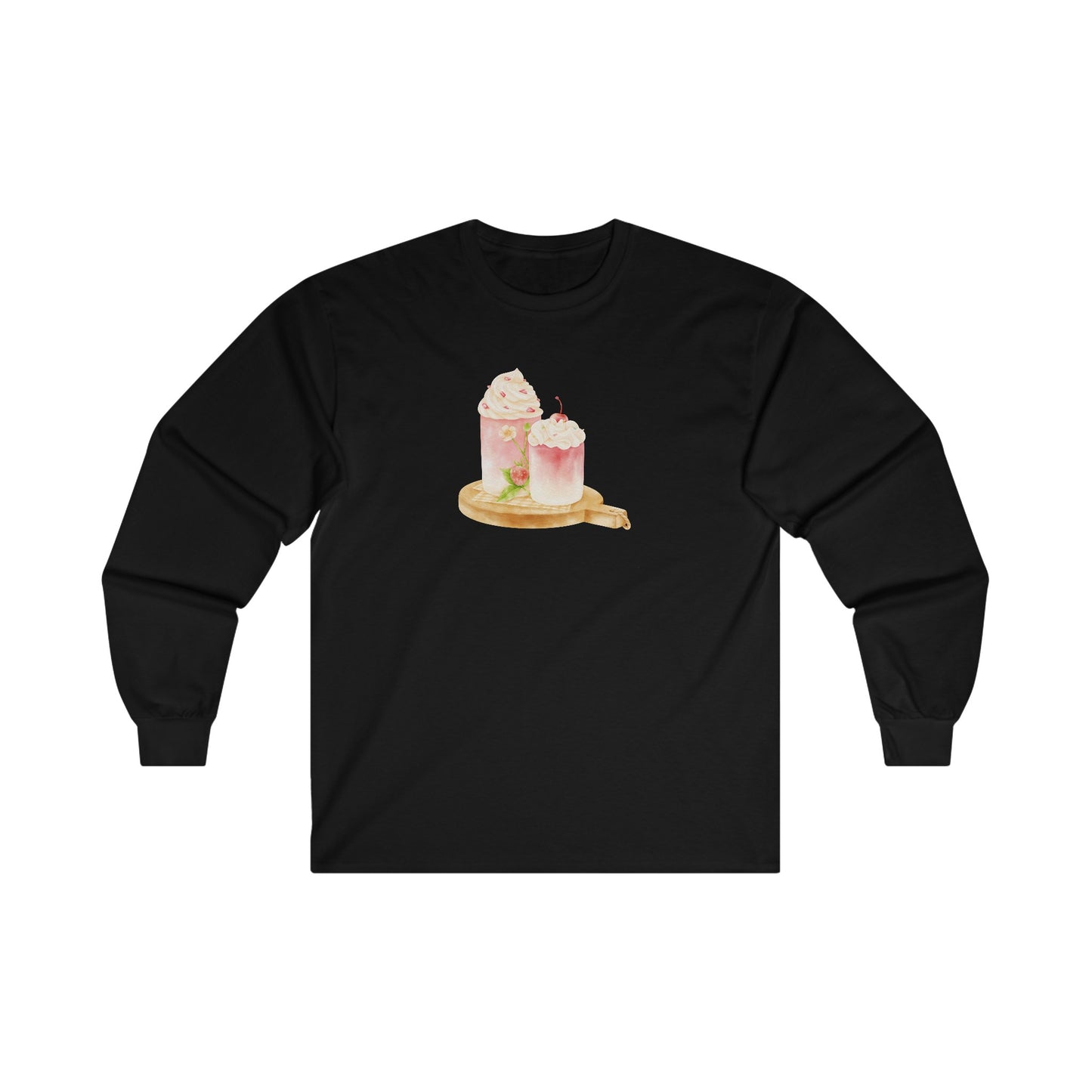Strawberry Drinks Long Sleeve Tee