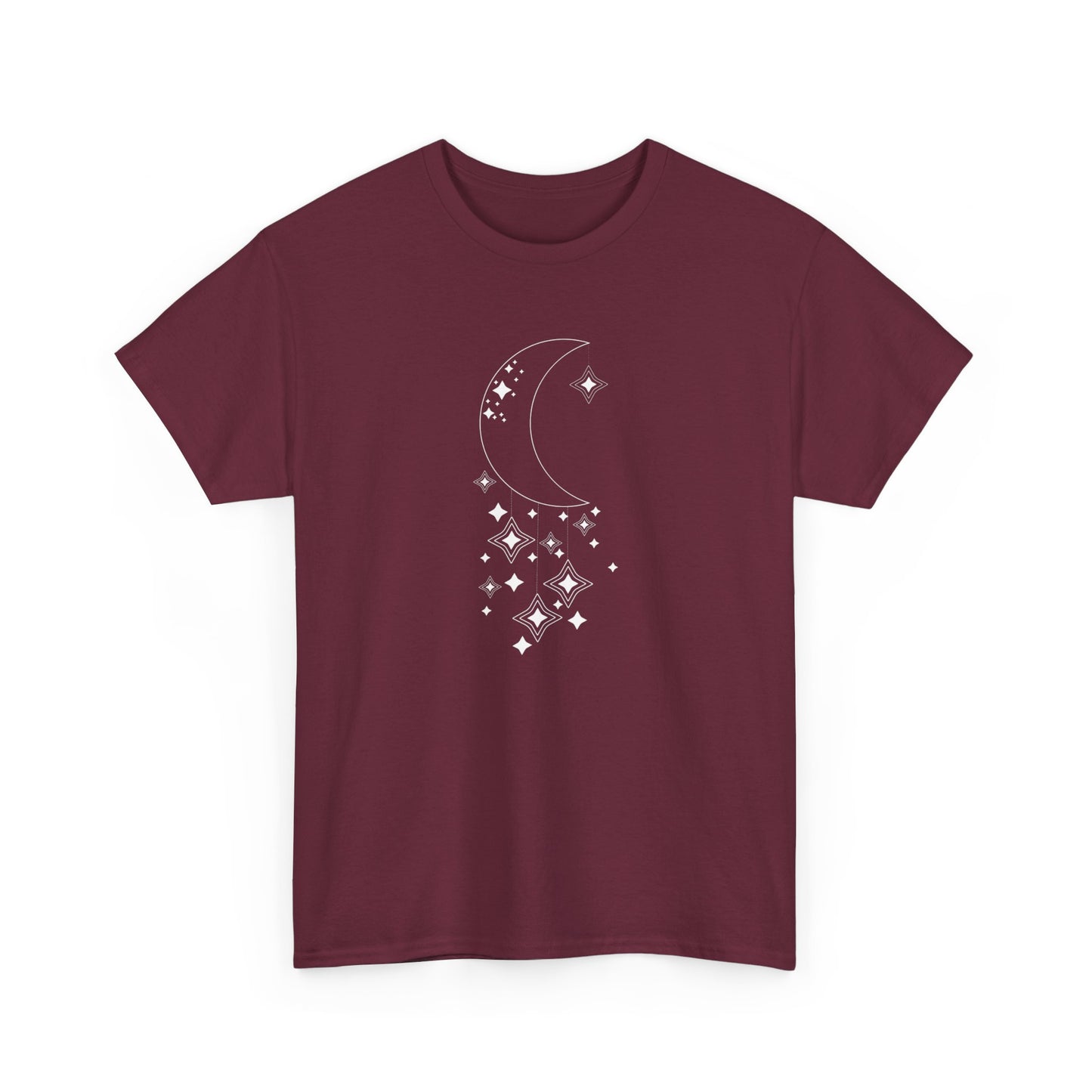 Moon and Hangng Stars Short Sleeve Tee