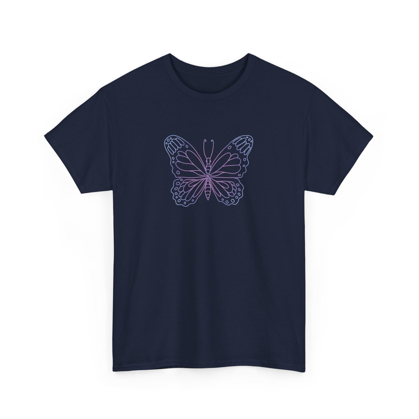 Colorful Butterfly Short Sleeve Tee