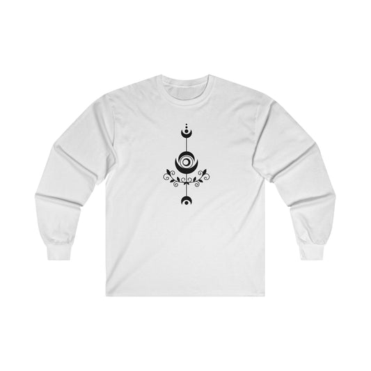 Decorative Moons Long Sleeve Tee