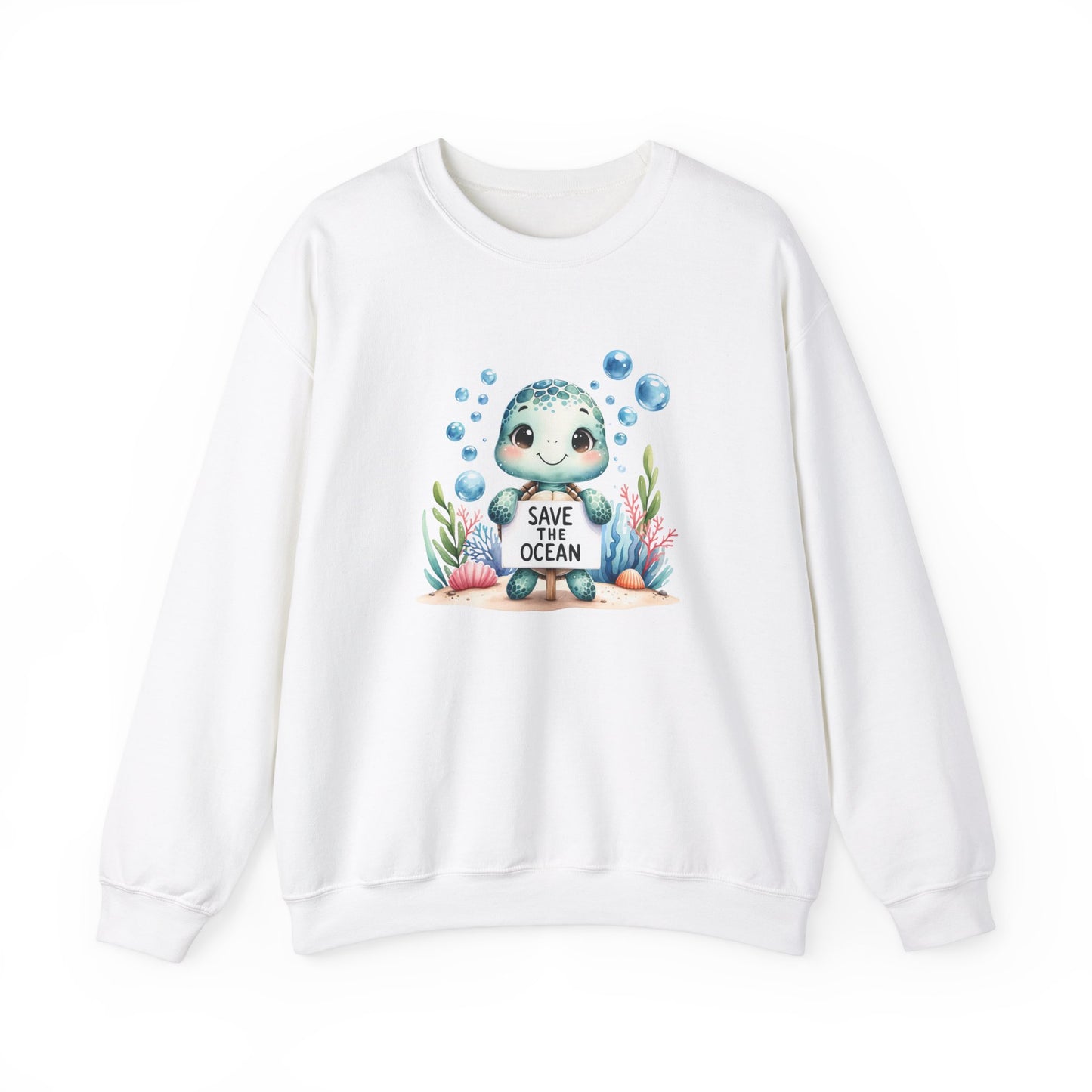 Save the Ocean Turtle Sweatshirt