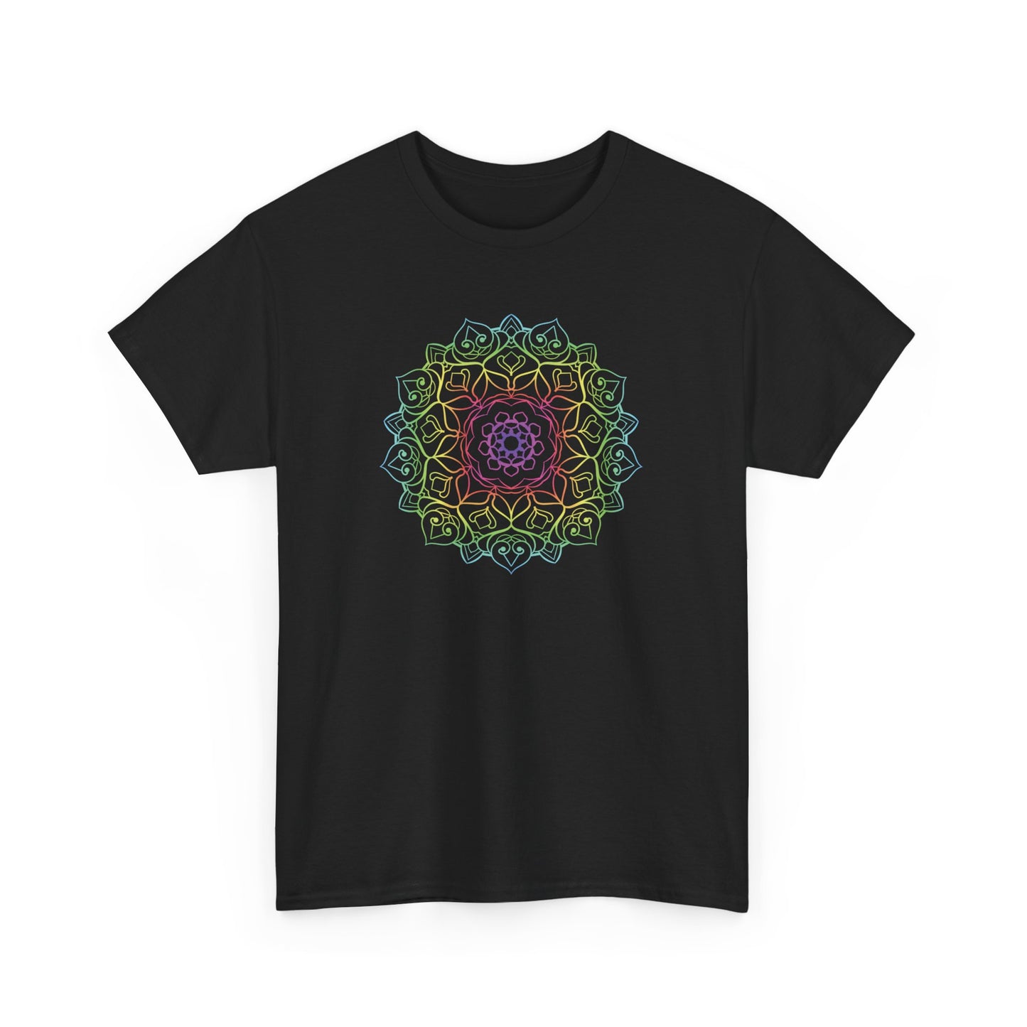 Colorful Mandala Short Sleeve Tee (001)