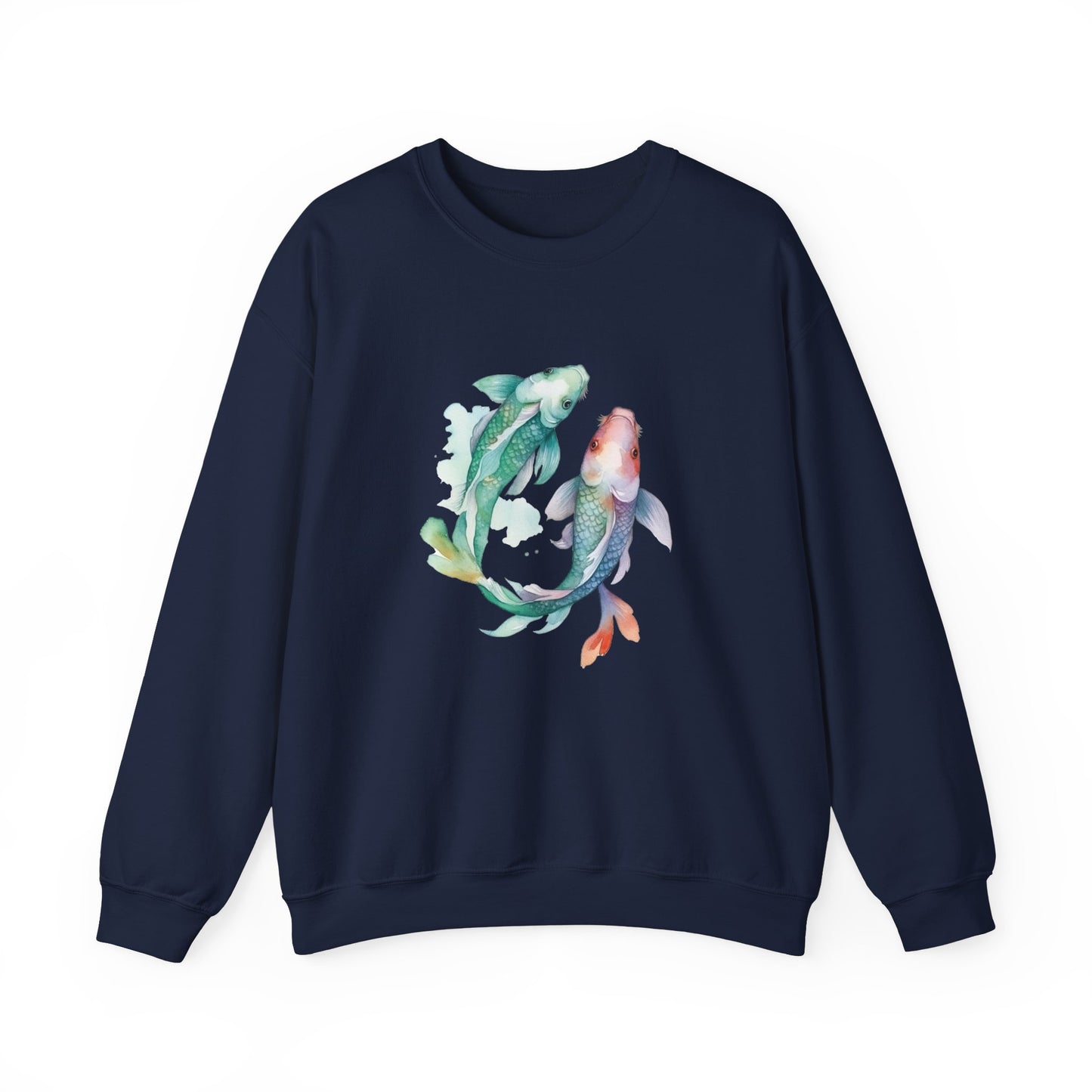 Watercolor Fish Sweatshirt