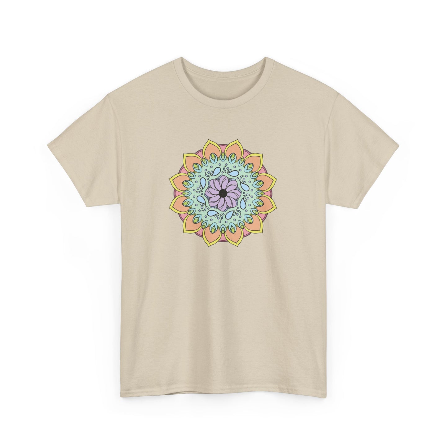 Colorful Mandala Short Sleeve Tee (003)