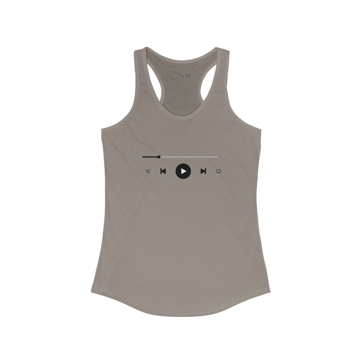 Music Player Racerback Tank