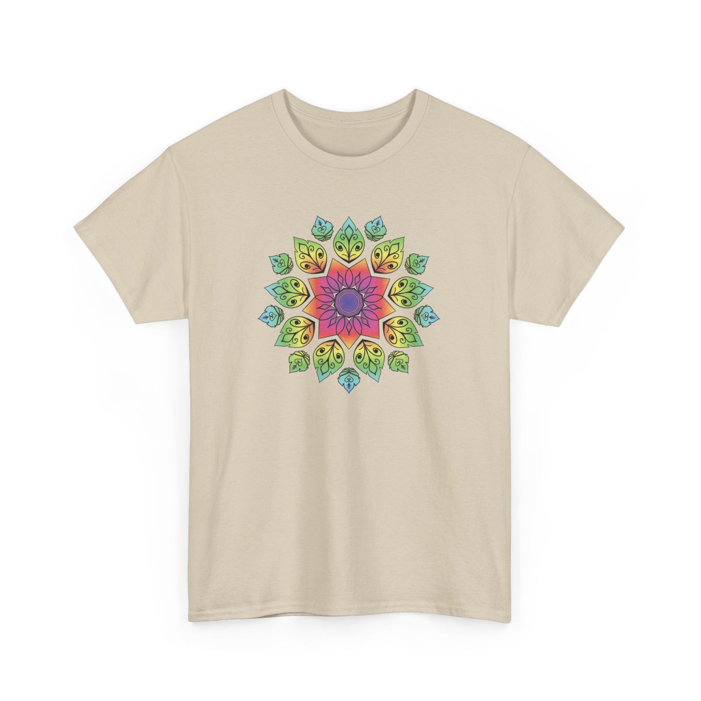 Colorful Mandala Short Sleeve Tee (004)