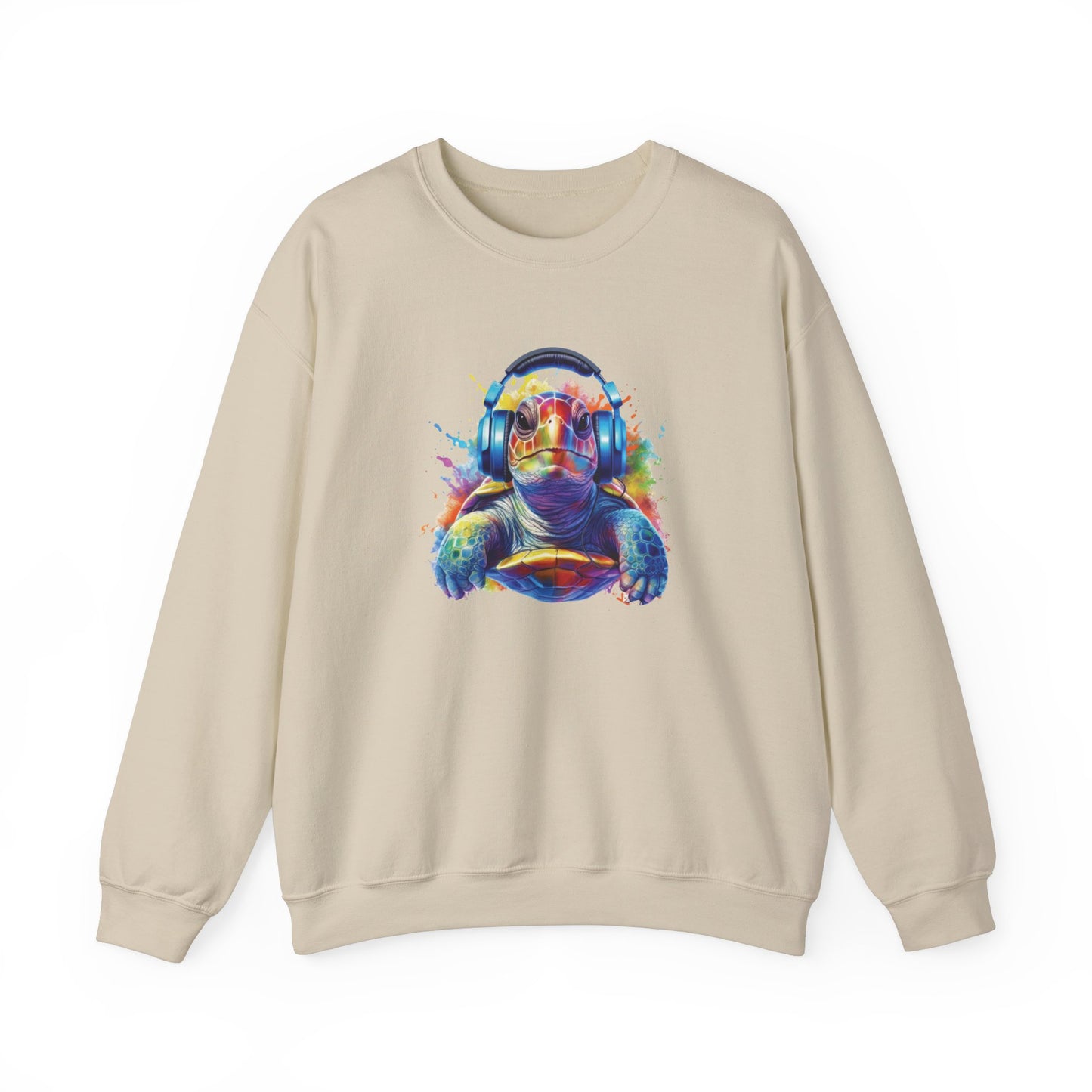Turtle with Headphones Sweatshirt