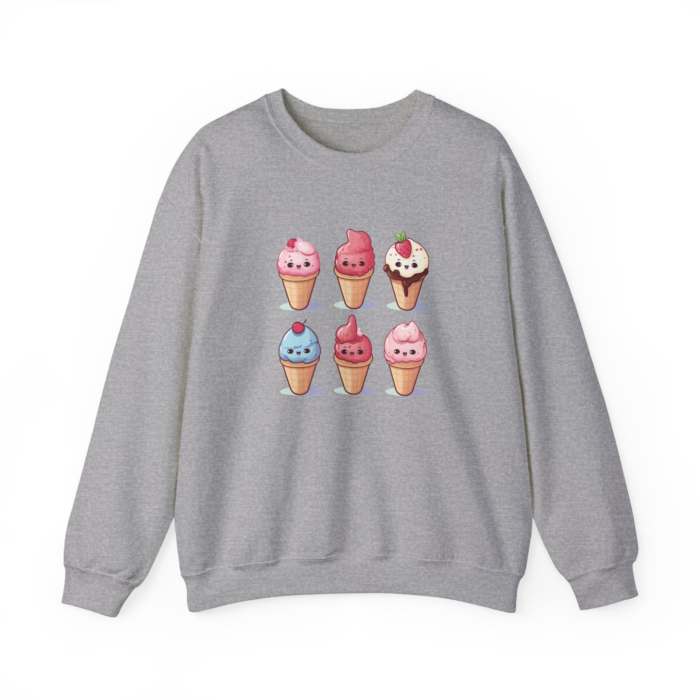 Ice Cream Cone Set Sweatshirt