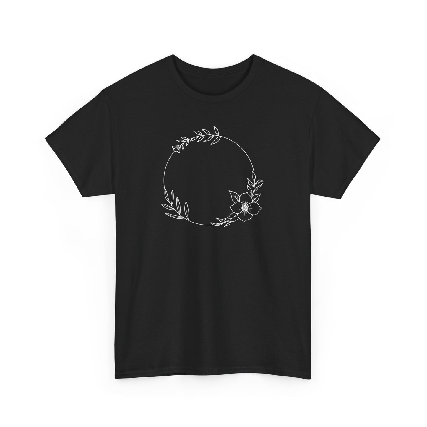 Floral Circle Short Sleeve Tee
